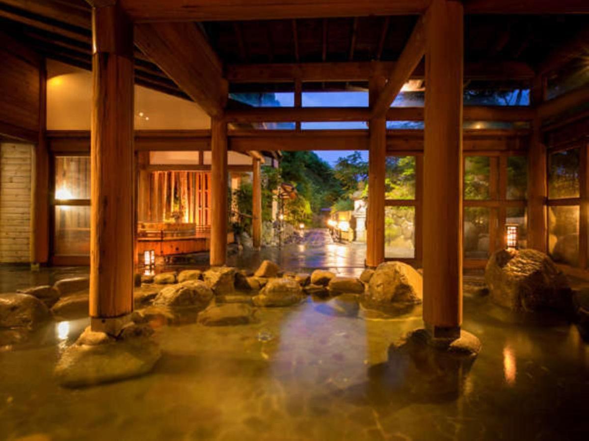 Matsunoya Kasen Hotell Maniwa Exteriör bild